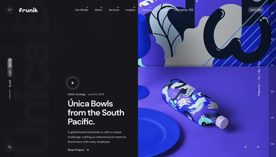 frunik website 1