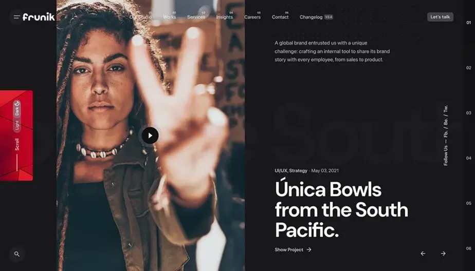 frunik website 11