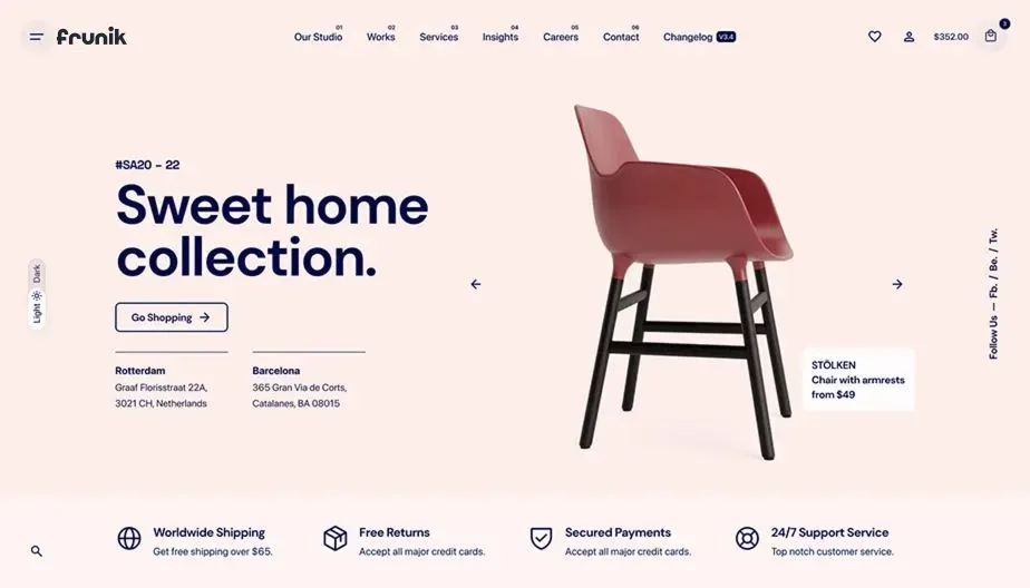 frunik website 13
