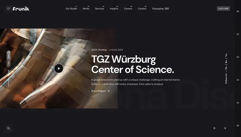 frunik website 14